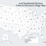 Blank Electoral College Map 2016 Printable Printable Maps
