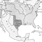 Blank Us Map 1850