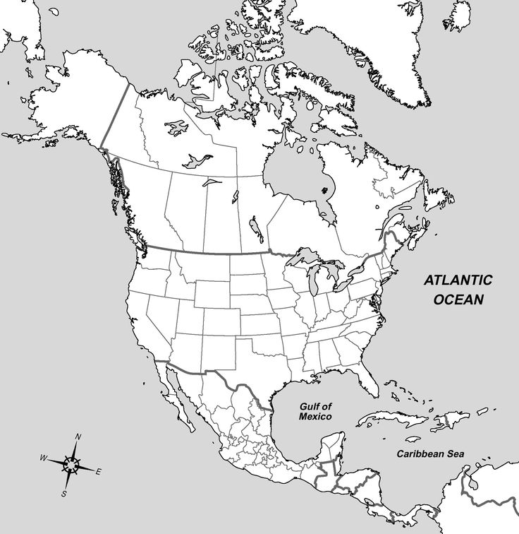 Map Of Canada Us And Mexico North America Map V Save North America Map 