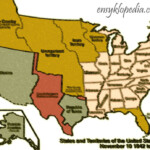 Map Of United States 1845 Printable Map