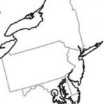 Mid Atlantic States Blank Map
