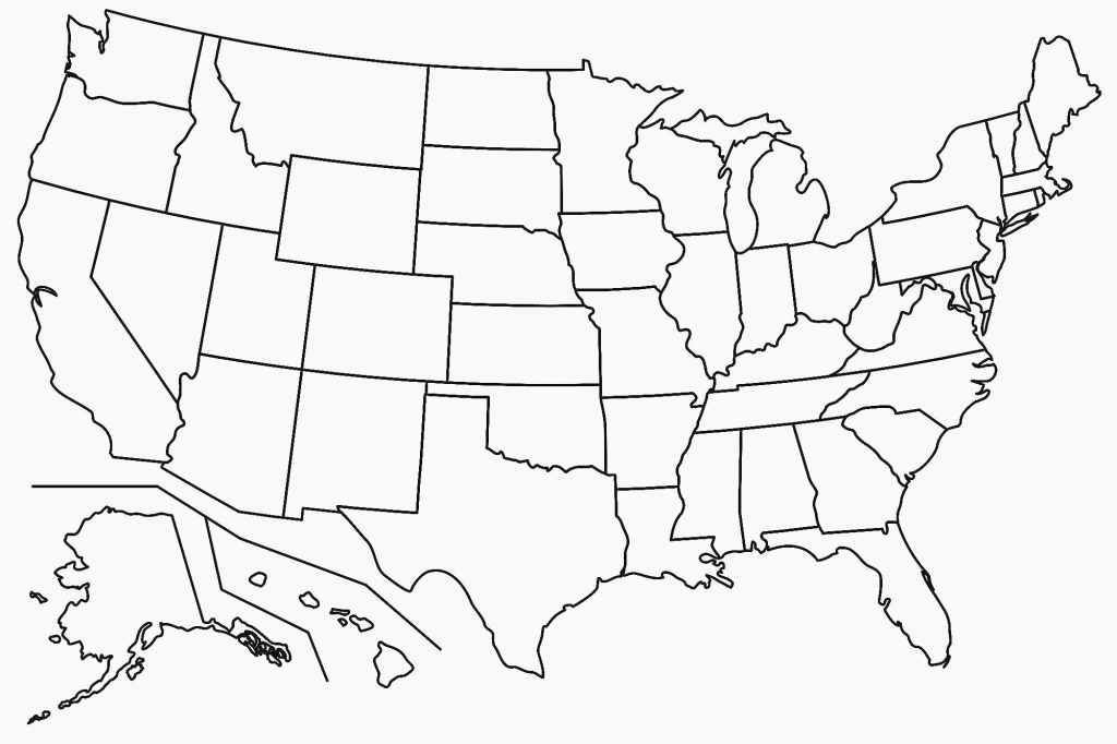 Printable Outline Map Of California Outline Blank United States Map 