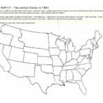 Us Map During The Civil War Us Map Of The Civil War