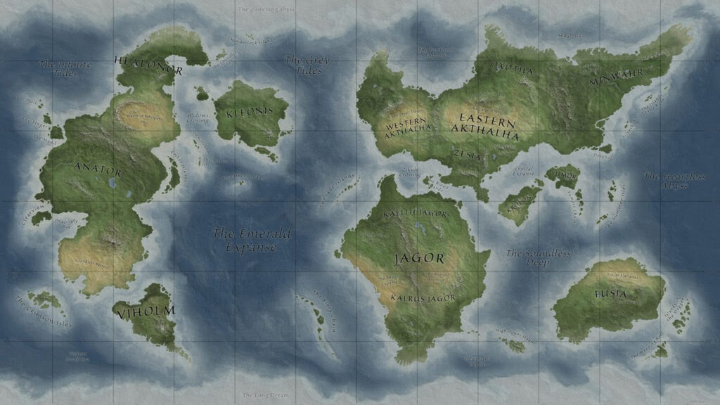 1 Fantasy Map In Photoshop Finding Shapes YouTube