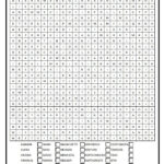 50 States Word Search Homeschool Learning 3rd Grade Words Social