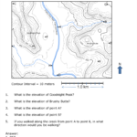 6 Best Topographic Map Worksheets Printable Printablee