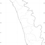 Blank Simple Map Of Kerala Cropped Outside No Labels
