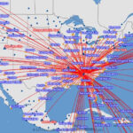 Delta Air Lines Route Map North America From Atlanta Delta Airlines