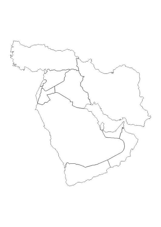 Download Middle East Coloring For Free Designlooter 2020 
