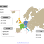 Europe Map Free Templates Free PowerPoint Templates