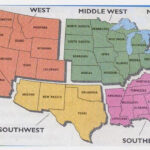 Fifth Mpes165 States And Capitals United States Regions United