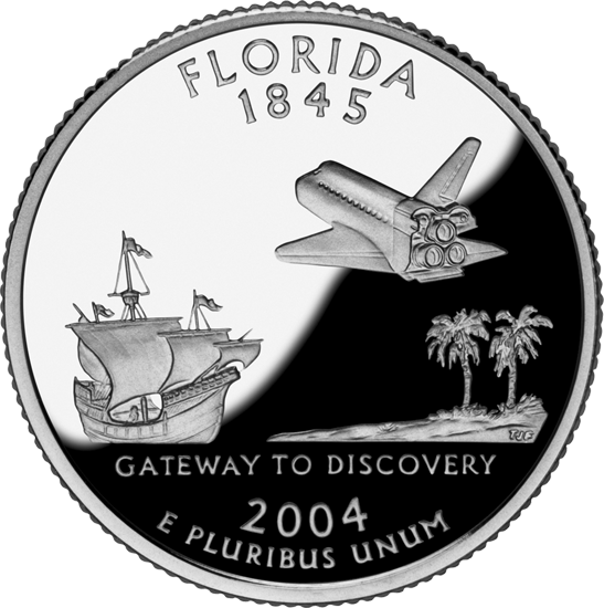 Florida State Quarter 50States