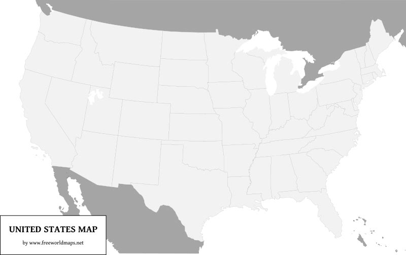 Free PDF Maps Of United States