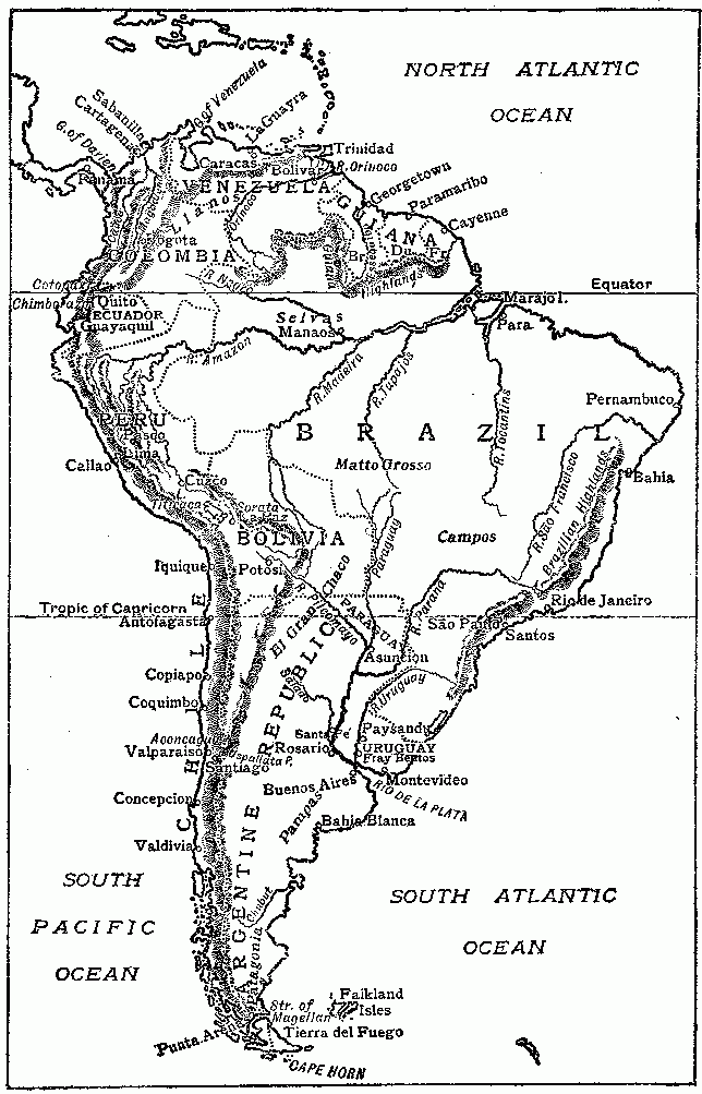 Heritage History South America Peeps At Many Lands By Edith A Browne