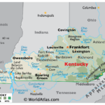 Kentucky Maps Facts World Atlas