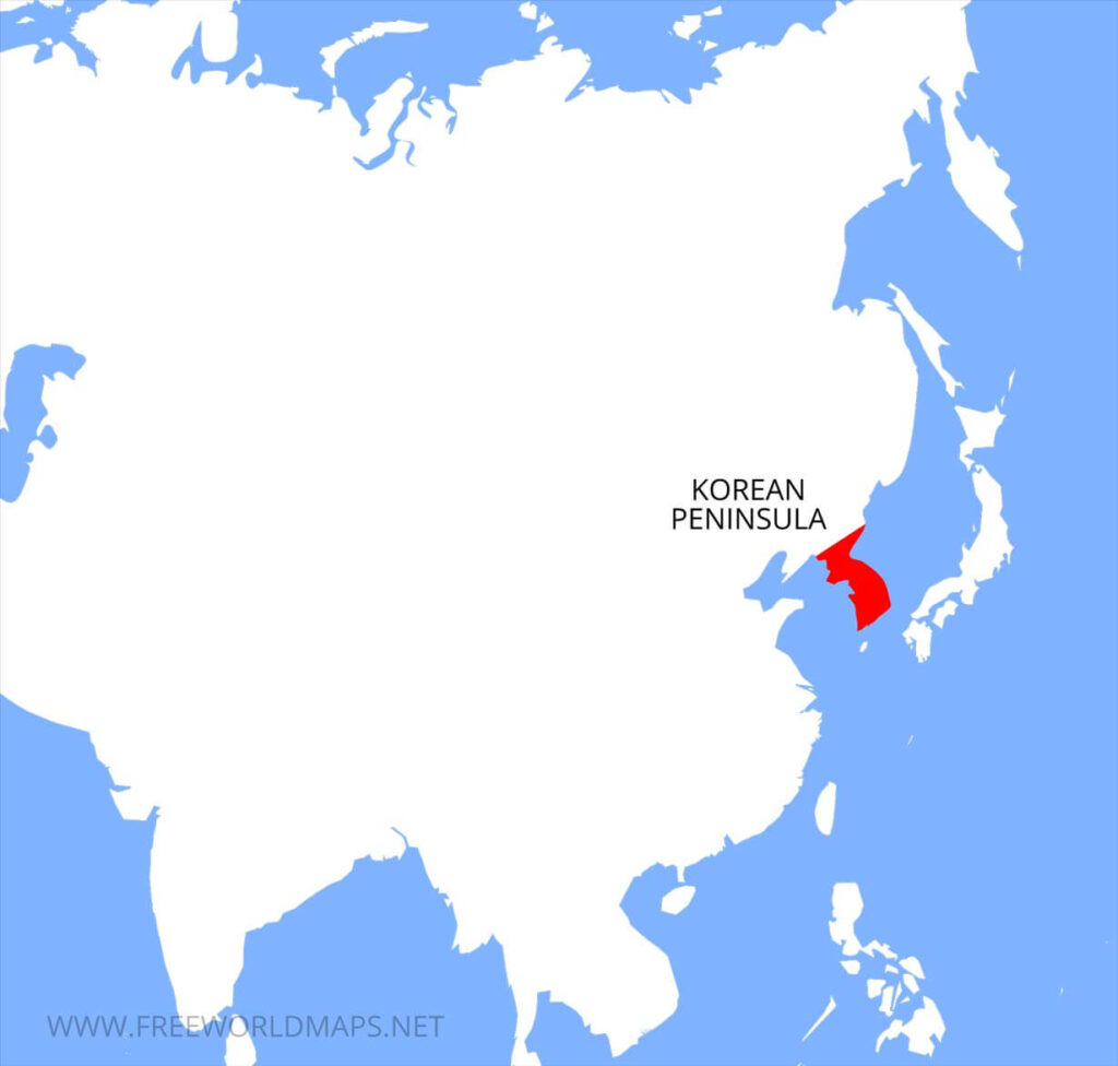Korean Peninsula Maps