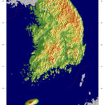 Map Korea South GinkgoMaps Continent Asia Region Korea South