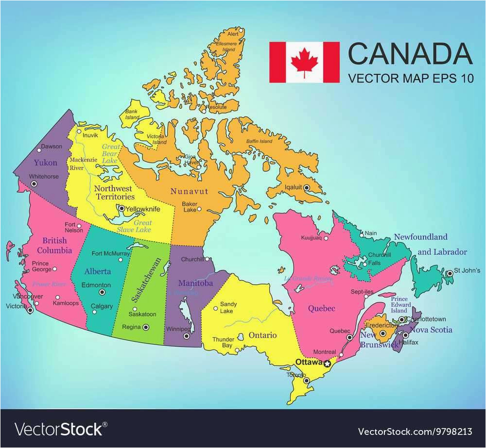 Map Of Canada With Capitals And Provinces 21 Canada Regions Map 