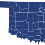 Map Of Oklahoma Guide Of The World
