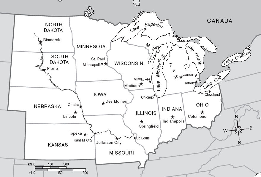 Midwestern States