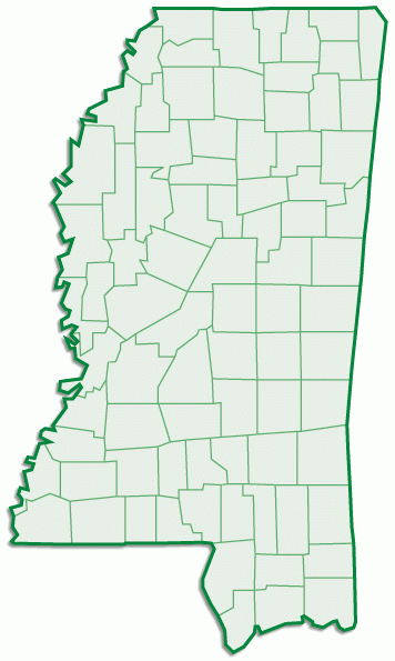 Mississippi County Map