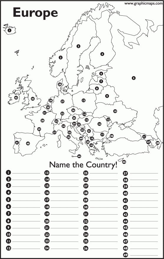 Outline Maps For Continents Countries Islands States And More Test 