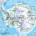 Physical Map Of Antarctica Antarctica Physical Map Map