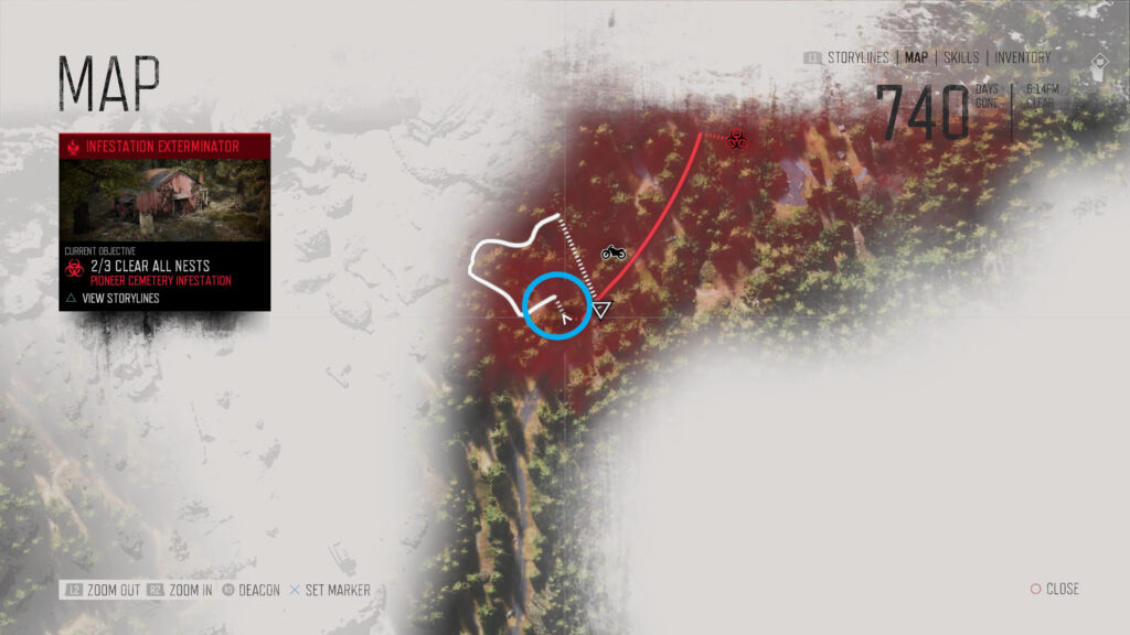 Pioneer Cemetery Infestation Nest Locations Days Gone Wiki Guide IGN