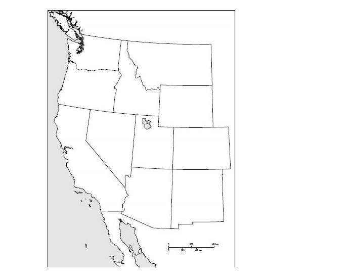 Rocky Mountain And Pacific States Quiz