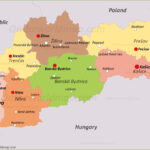 Slovakia Political Map