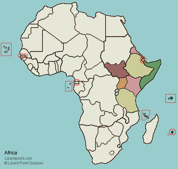 Test Your Geography Knowledge Eastern Africa Countries Lizard Point