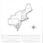 Us Northeast Region Blank Map State Capitals New Label Db excel