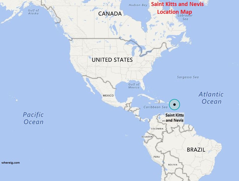 Where Is Saint Kitts And Nevis Where Is Saint Kitts And Nevis In The 