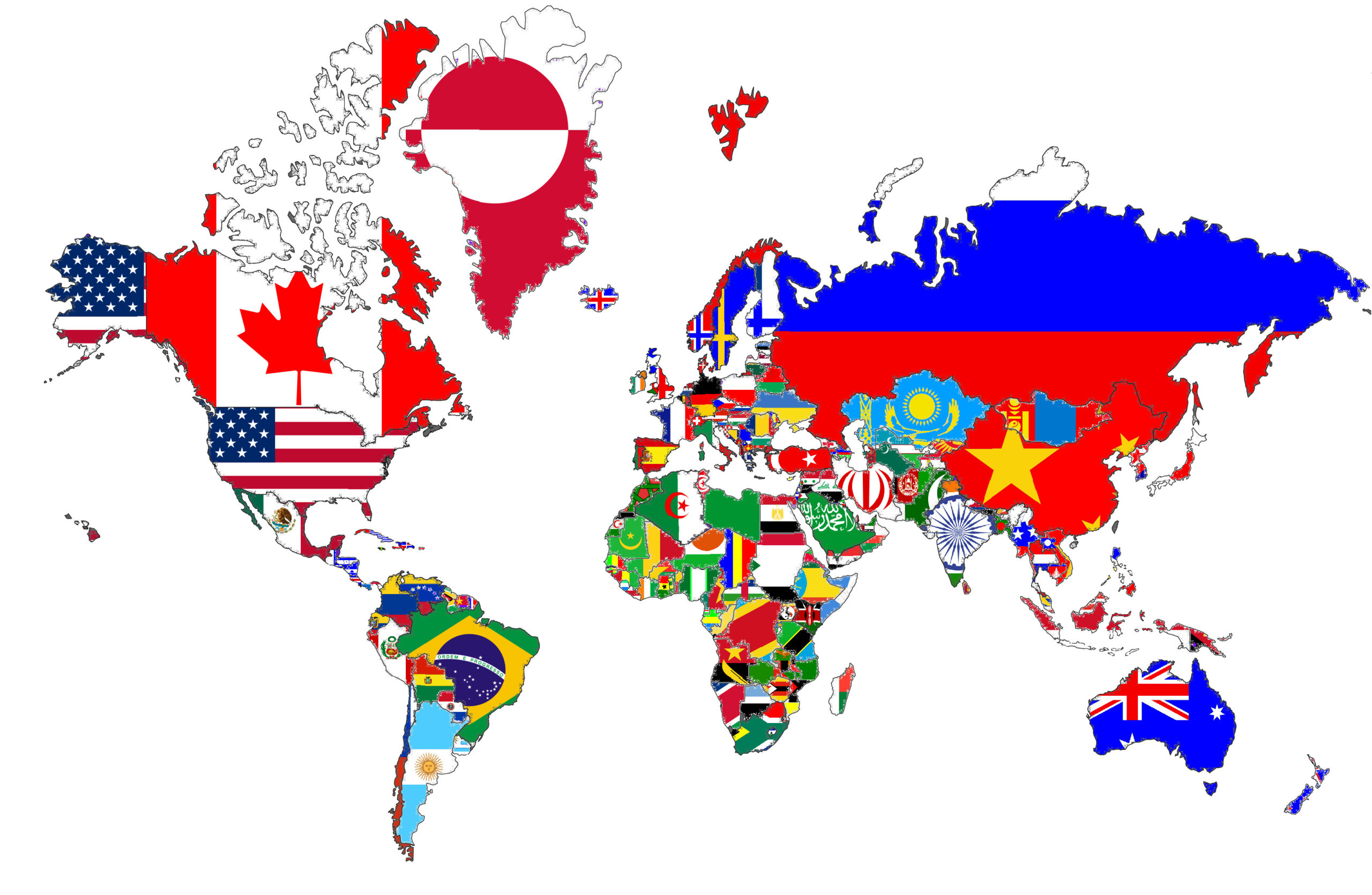 World Map World Faxo