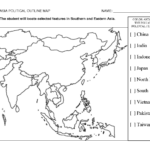 Asia Map With Countries And Capitals