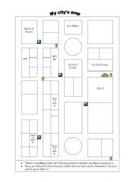 Blank City Map For Kids Maps For Kids Map Town Map