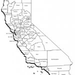 Blank Map Of California Printable Printable Blank Us Political Map
