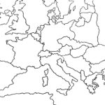 Blank Map Of Europe Post WWI Pre WWII World History 19th 20th