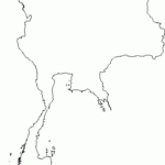 Blank Outline Map Of Thailand