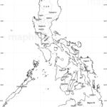 Blank Simple Map Of Philippines