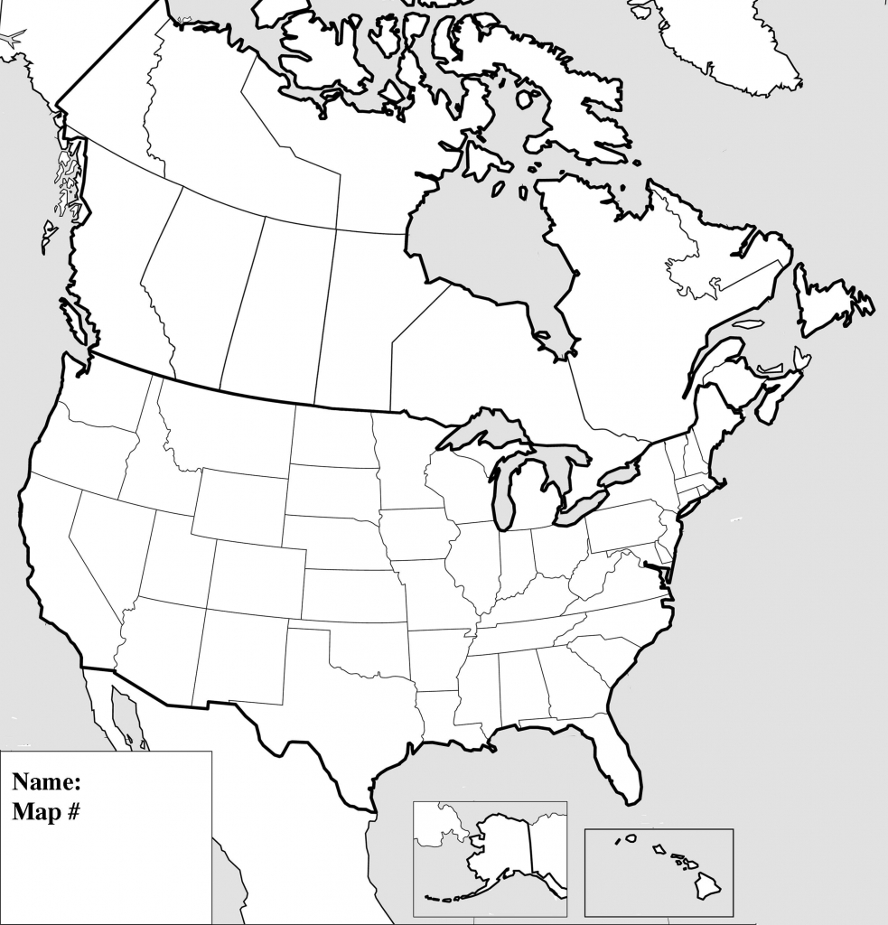 Blank United States Map Printable Valid Blank Us And Canada Map Blank 