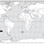 Blank World Map With Equator And Tropics Calendrier 2021