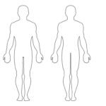 Free Human Body Outline Printable Download Free Clip Art Throughout