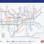 Large Print Tube Map Pleasing London Underground Printable With And