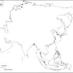 Map Of Asia Printable Large Attractive HD Map Of Asia With Country