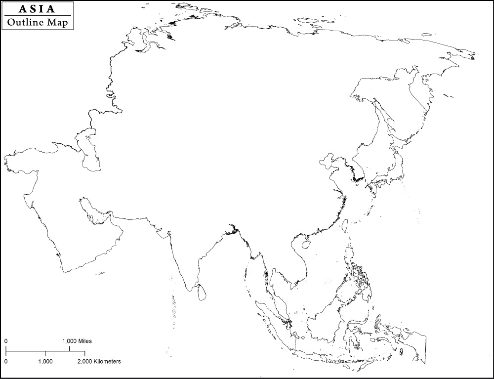 Map Of Asia Printable Large Attractive HD Map Of Asia With Country 