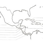 Map Of Central America Blank Worksheet At Outline Free Creatop Me And