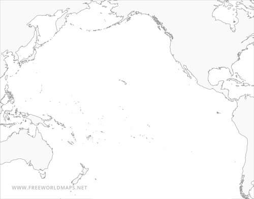 Maps Of The Pacific Ocean