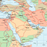 Middle East Political Map