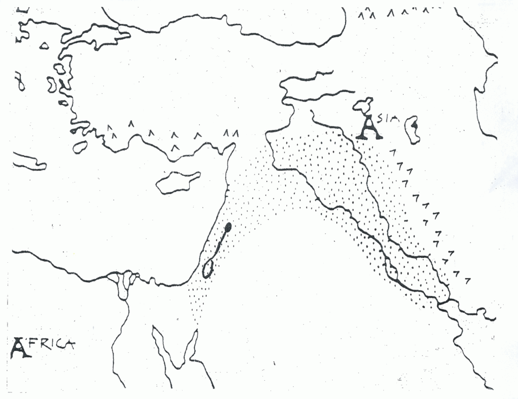 Mr Guerriero s Blog Blank Maps Of The Middle East Map Middle East 
